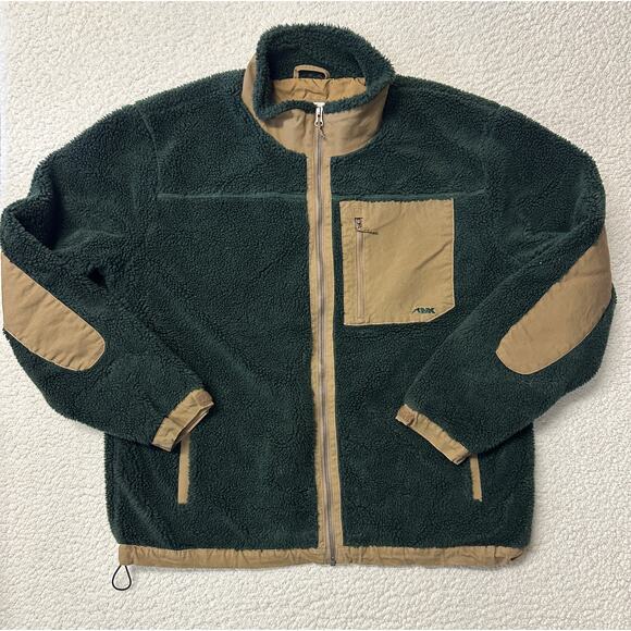 Mountain Khakis Mens Sherpa Deep Pile Fleece Jacket Size XL - Picture 1 of 6